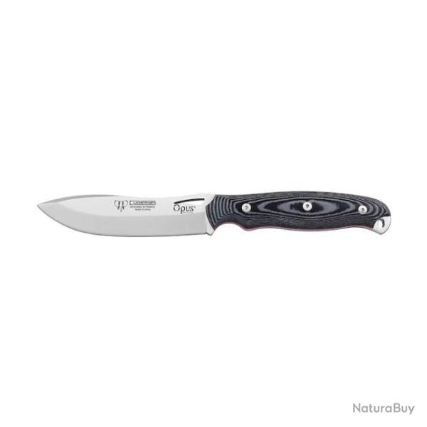 Couteau CUDEMAN Ness Wolf 208-M avec tui en cuir