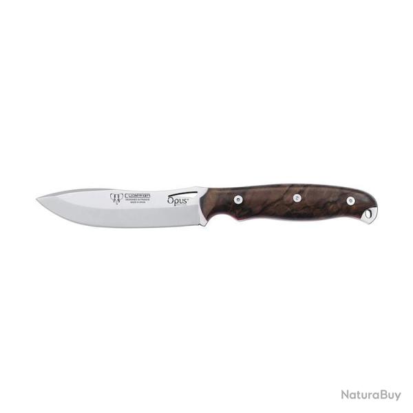 Couteau CUDEMAN Ness Wolf 208-G avec �tui en cuir