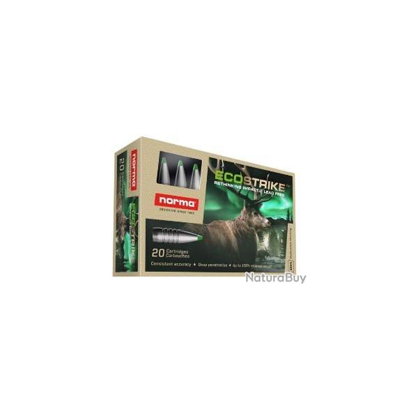 Munitions NORMA cal.9.3x74R ecostrike 205gr 16.2g par 20
