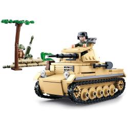 Tank Allemand - Jeux de briques Sluban