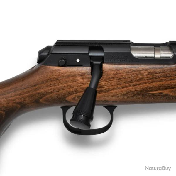 Boule de levier Conique SAPL + 1 rainure - Alu Noir