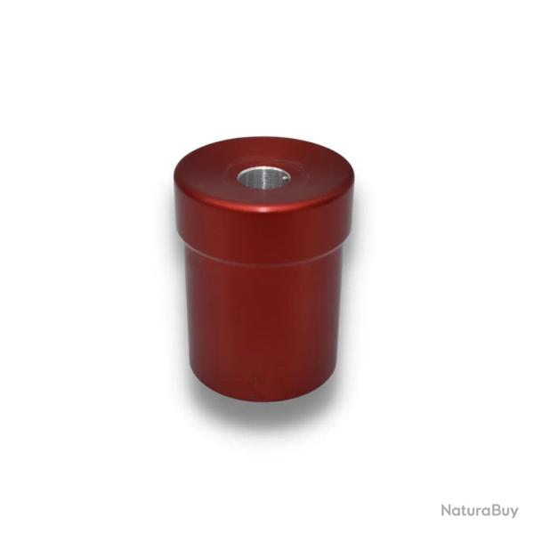 Bouchon Obturateur SAPL Lisse - Carabines Custom-Silence Adamantium - Alu Rouge