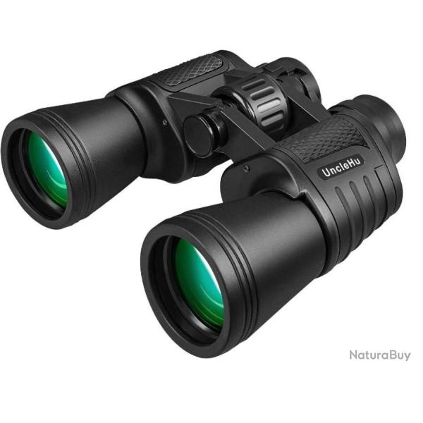 Jumelles Haute Puissance 20x50 Adultes Enfants Prisme BAK4 Compact Vision de Nuit Etanches