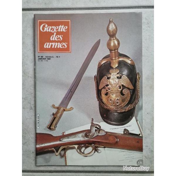 Ouvrage La Gazette des Armes no 89