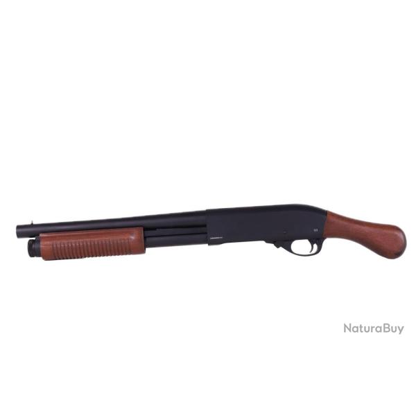 Fusil Pompe M870 Ressort Sawed Off Bois / Metal (Golden Eagle)