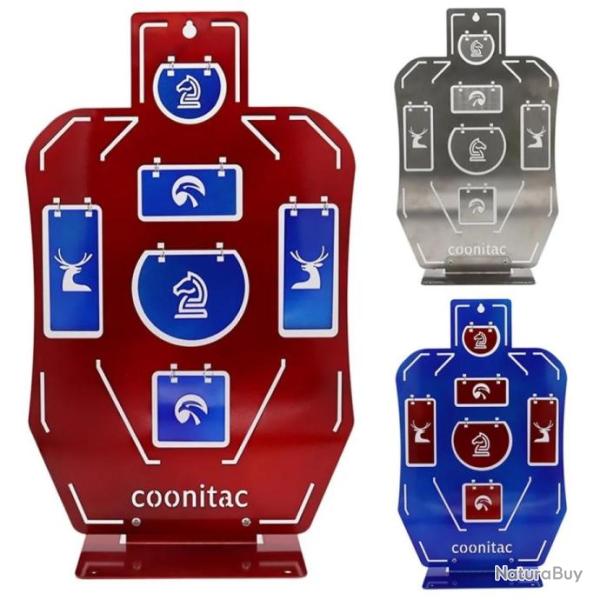 Cible d'entranement au tir en acier inoxydable stock limit !  . B