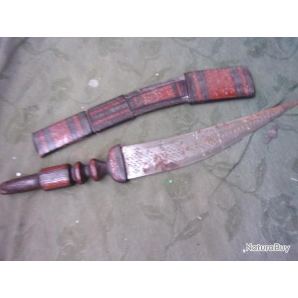 couteau africain de 68 cm