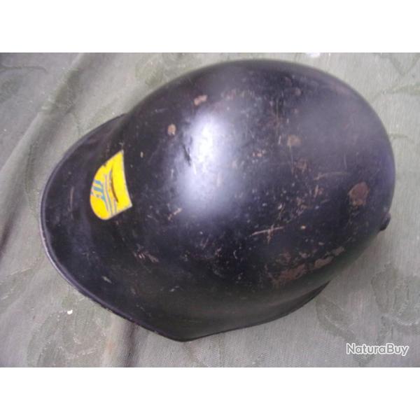 casque suisse de pompier de la ville de Koblenz, canton d'Argovie