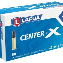 Munitions LAPUA CENTER-X 22 LR x50