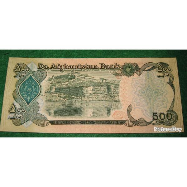 AFGANISTAN Billet de 500 AFGHANIS neuf 1990