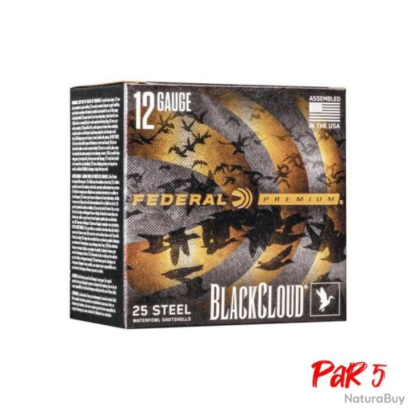 Cartouches Federal Black Cloud - Cal. 12 - 12/76 / Par 5