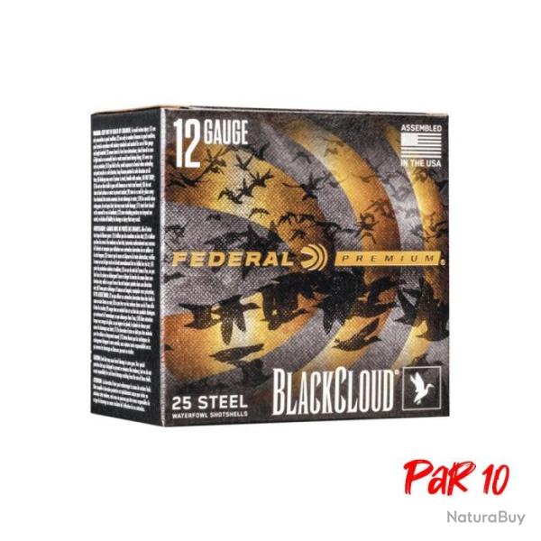 Cartouches Federal Black Cloud - Cal. 12 - 12/89 / Par 10