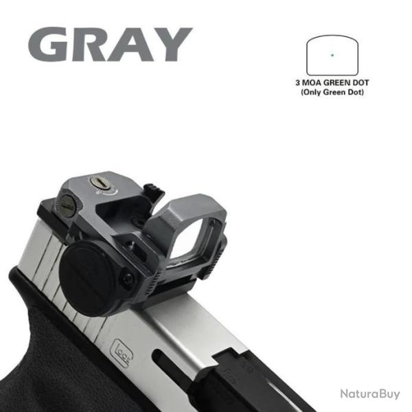 OPP Tactical Viseur Red Dot 3 MOA Gris - LIVRAISON GRATUITE !!