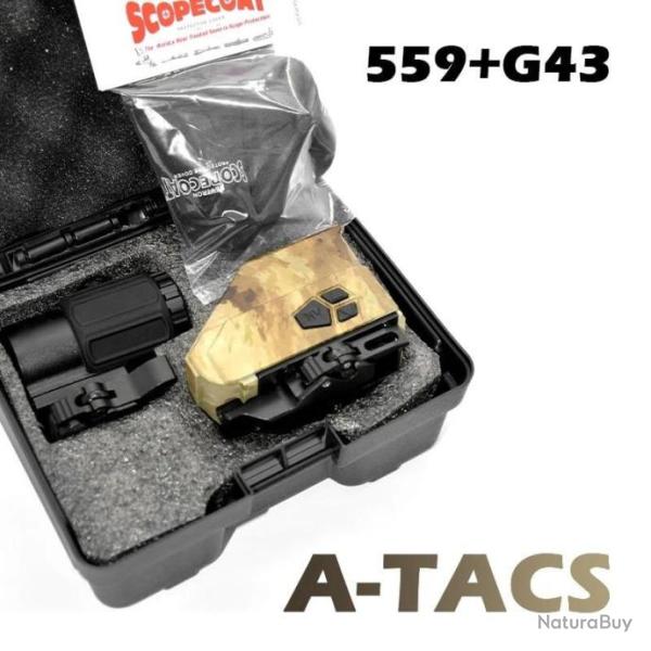 OPP Tactical Mini Viseur Red Dot 559 Camo + Loupe paiement en 3 ou 4 fois - LIVRAISON GRATUITE !!