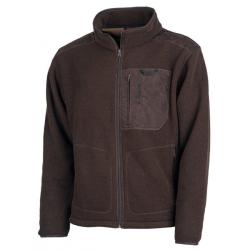 Veste polaire Somlys Sherpa marron 491