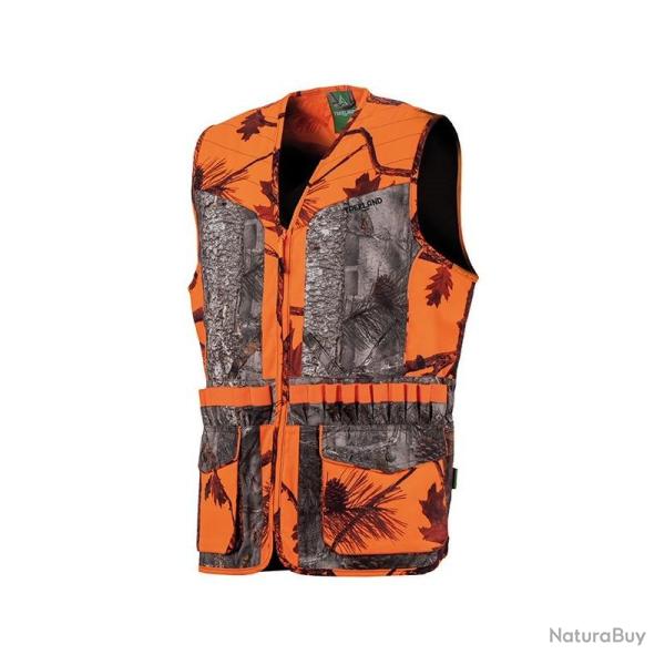 Gilet Treeland camo orange forest Cal.20 T600CAL20