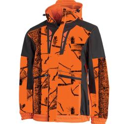 Veste de chasse Somlys Softshell 446 447 Camo orange
