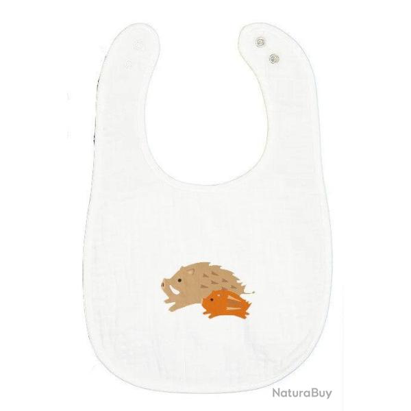 Bavoir Treeland sanglier T3003