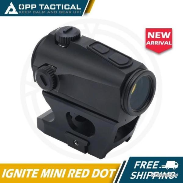 OPP Tactical Viseur Red Dot Noir 2 MOA paiement en 3 ou 4 fois  - LIVRAISON GRATUITE !!
