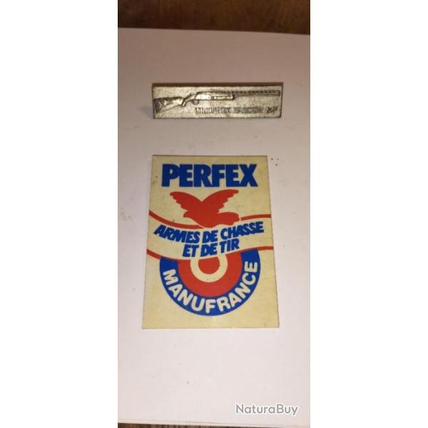 Broche Falcor et PVC aimant� Perfex Manufrance