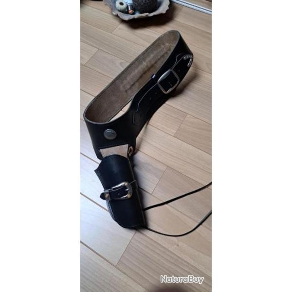 Ceinturon holster western buscadero