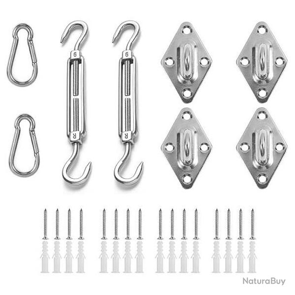 Kit de fixation mural pour filet