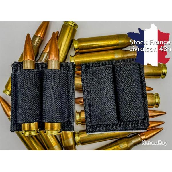 Patch scratch autocollant porte balle cartouchi�re - Noir - Envoi rapide depuis la France