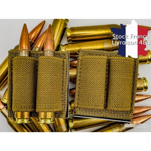 Patch scratch autocollant porte balle cartouchi�re - Tan - Envoi rapide depuis la France