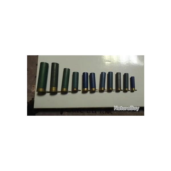 lot de cartouches a broche pour collection