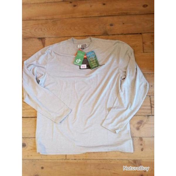 T-shirt manches longues Simms Bugstopper Granit L