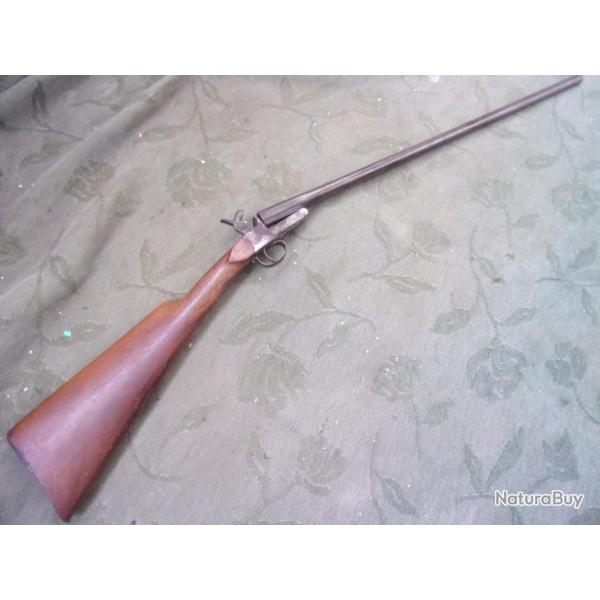 fusil � broche de braconnier calibre inconnu