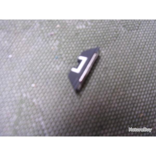 hausse de pistolet glock  hauteur  6,1 mm