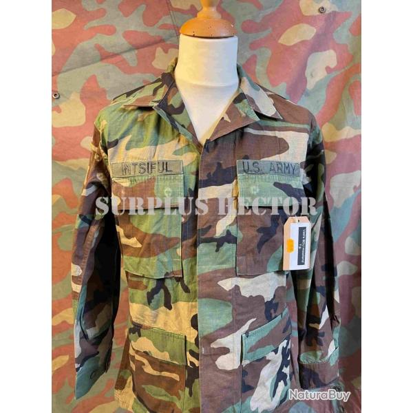 Veste BDU Woodland US ARMY T. Small Regular