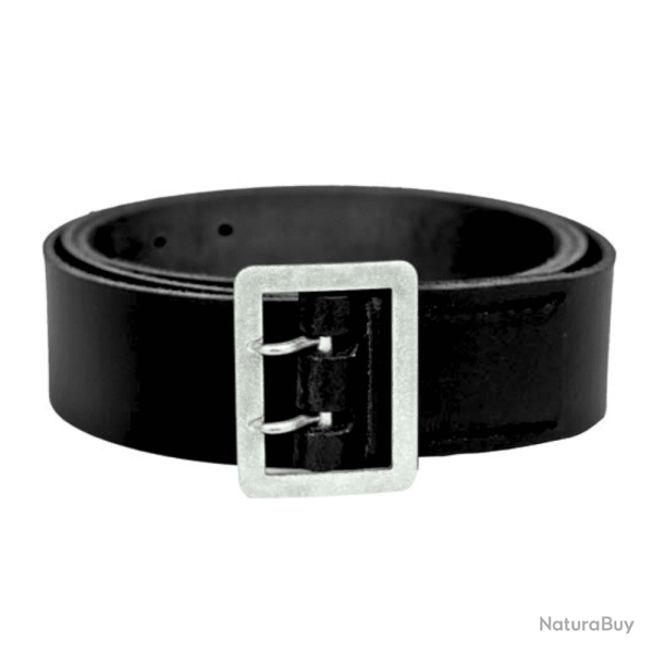 Ceinturon Double Ardillon Cuir Officier Waffen M