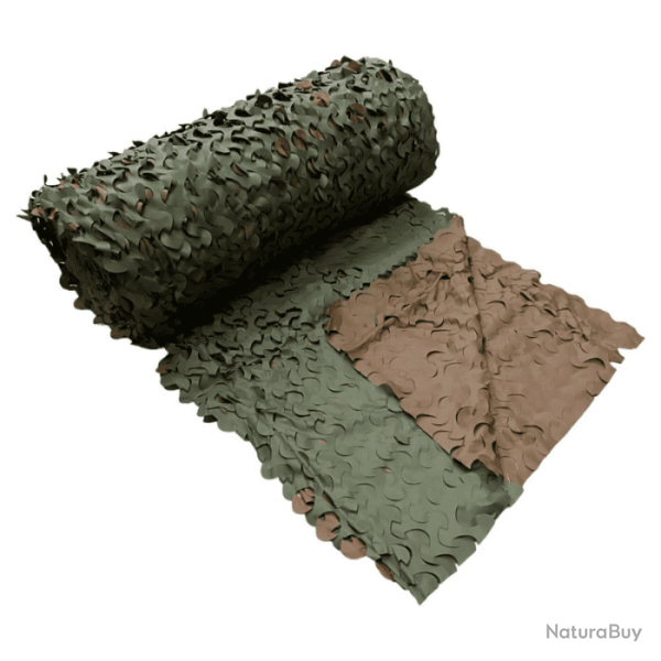 Rouleau De Filet De Camouflage Vert 2x50m