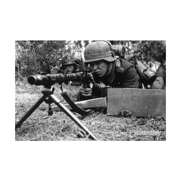 Mitrailleuse Maschinengewehr 34 Allemande Avec Bipied Denix Premium