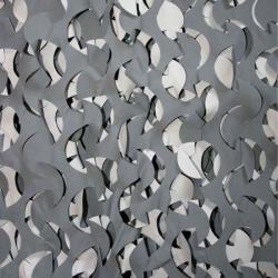 Filet De Camouflage Noir/Gris - Plusieurs Dimensions 2,4 x 6m