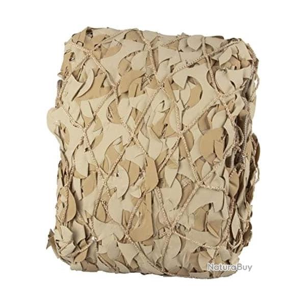 Filet De Camouflage Renforc� Beige (Taille au choix) 3 x 6 m