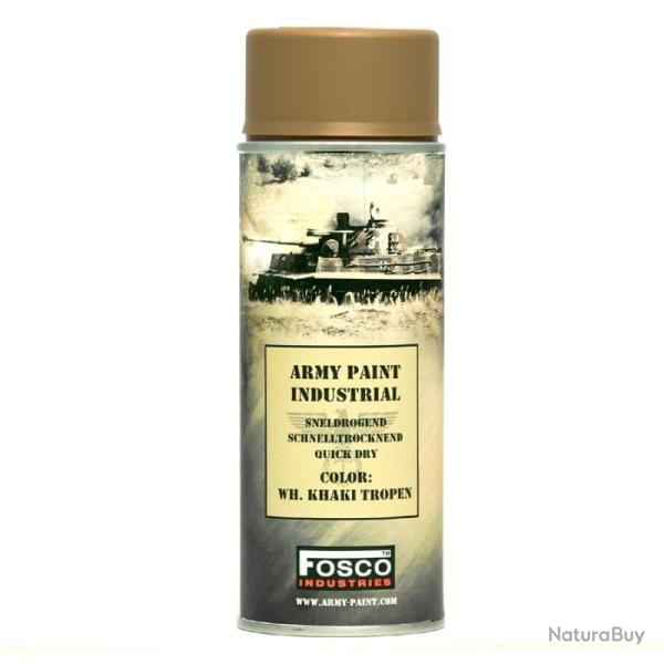 Bombe de peinture militaire (400 ml) Wh. Khaki Tropen