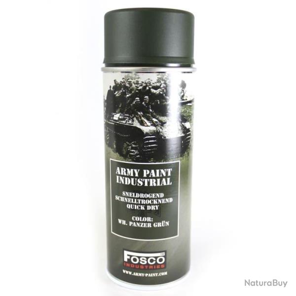 Bombe de peinture militaire (400 ml) Wh. Panzer Grun