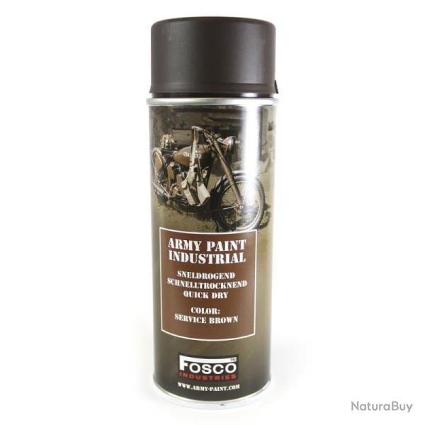 Bombe de peinture militaire (400 ml) Service Brown