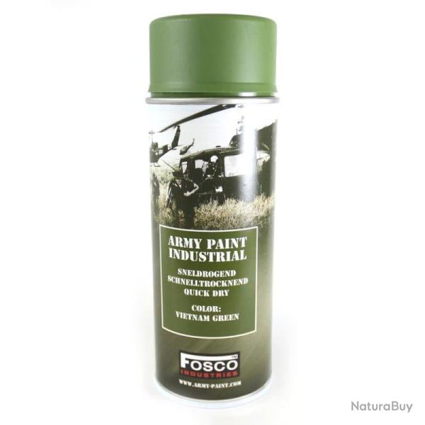 Bombe de peinture militaire (400 ml) Vietnam Green