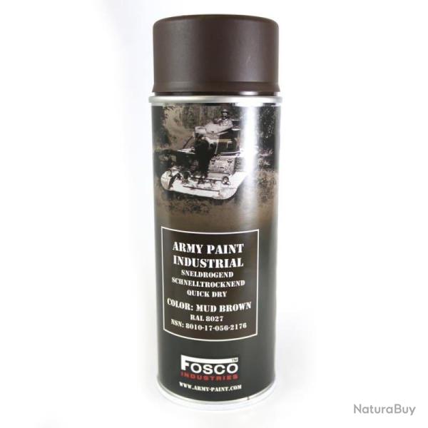 Bombe de peinture militaire (400 ml) Mud Brown