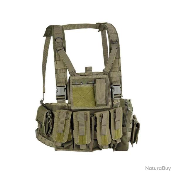 Gilet Tactique Recon Chest Tig Kaki - Defcon 5
