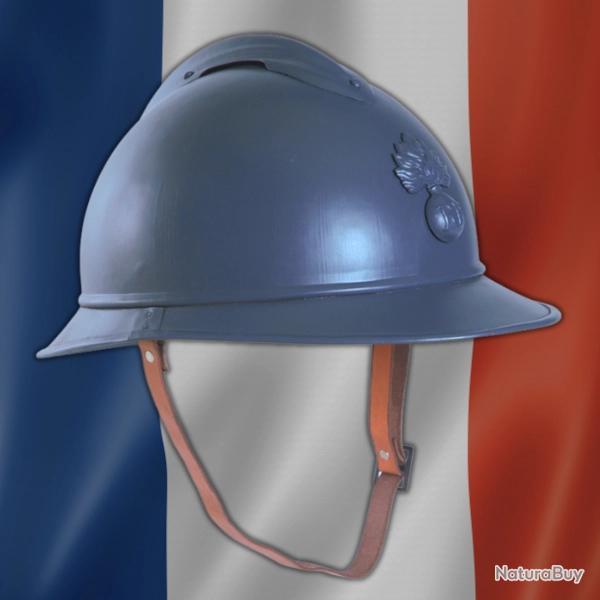 Casque Adrian Fran�ais M1915 - R�plique WW1 Qualit� Mus�e
