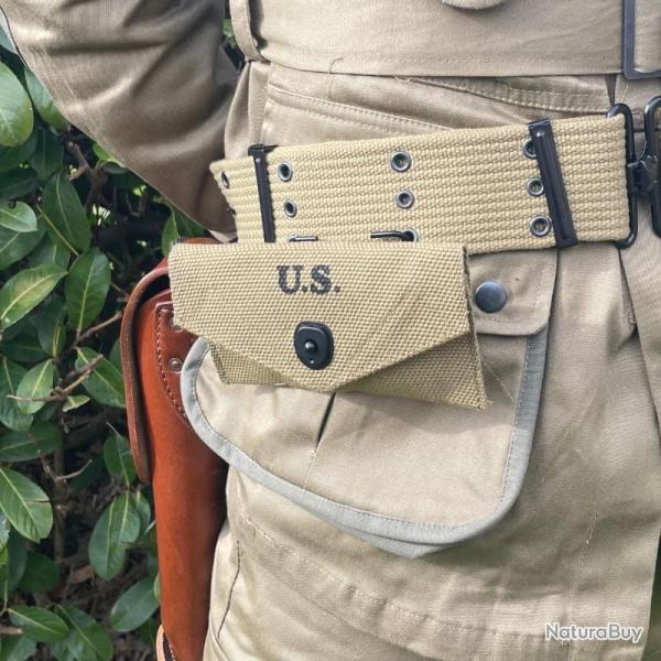 Pochette Porte Pansement US - Reproduction Premium - Militaria WW2