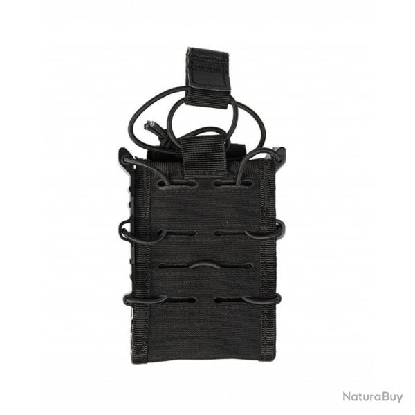 Porte Chargeur Simple Open Noir - Miltec