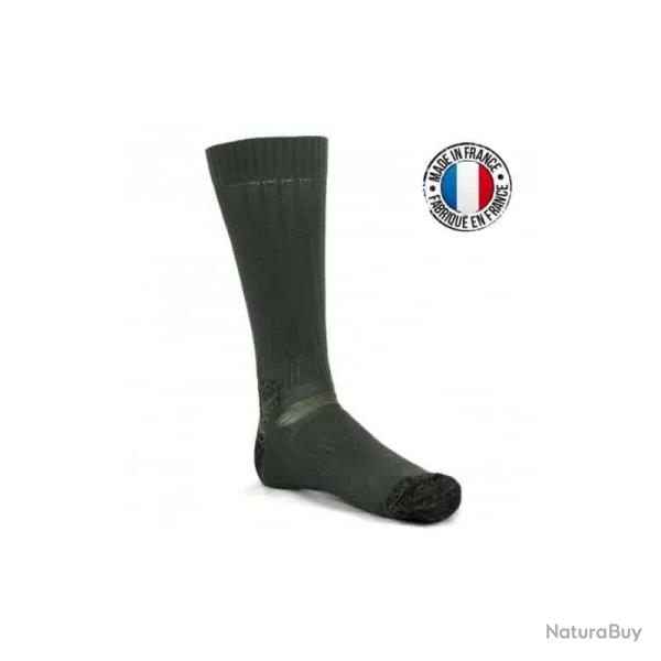 Chaussettes R�glo Arm�e Fran�aise Kaki �t� Coolmax 39.41
