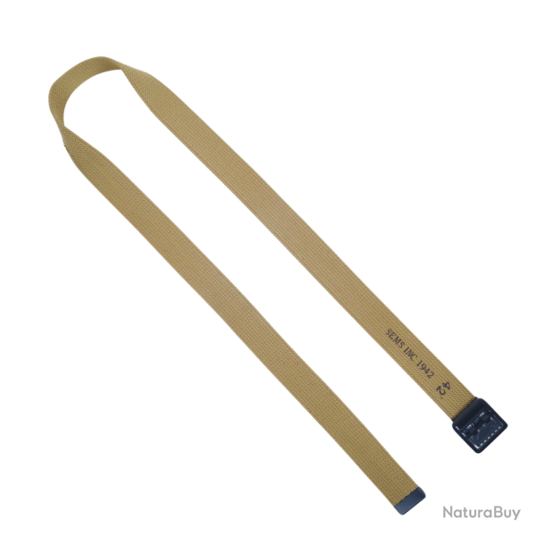 Ceinture US WW2 Toile  - Reproduction WW2 Premium