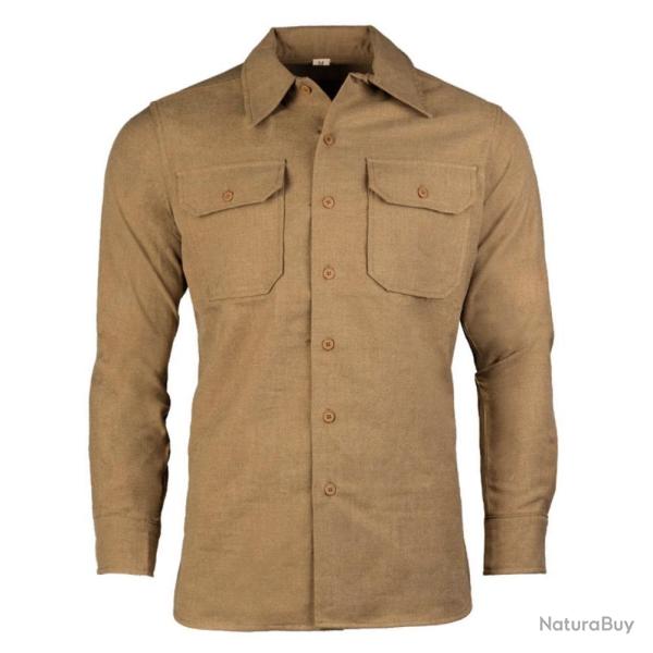 Chemise Moutarde US M.37 Militaria Premium WW2